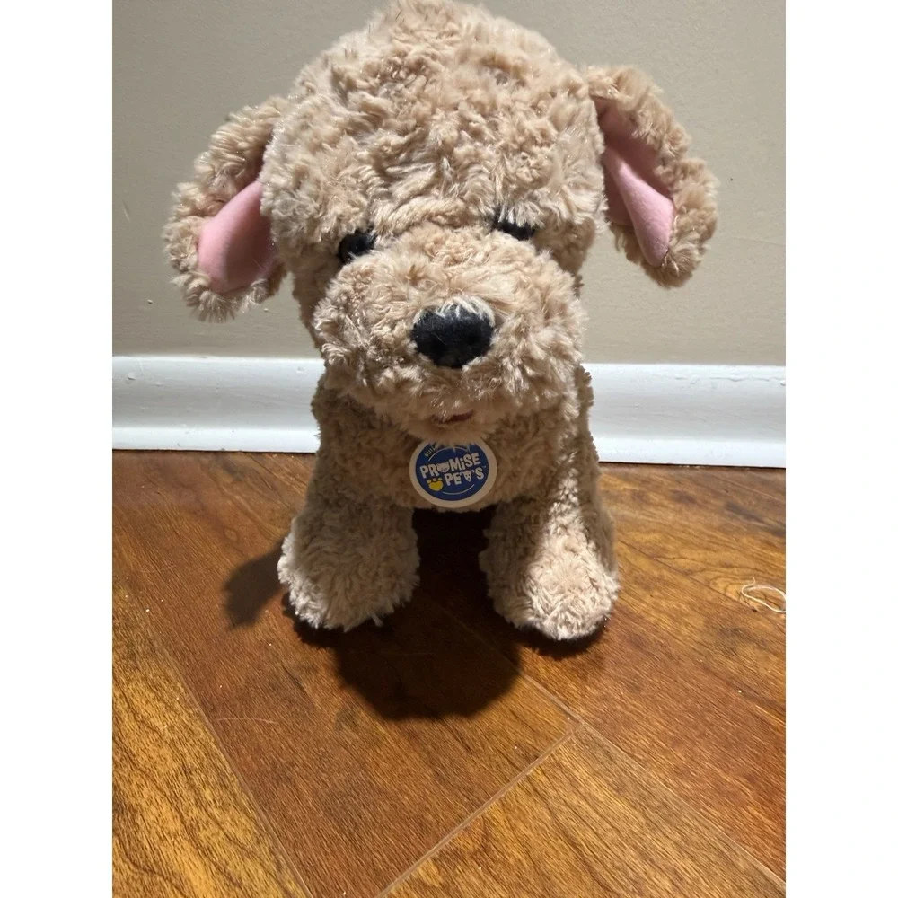 BUILD A BEAR Promise Pets BAB Dog Labradoodle EUC 2019